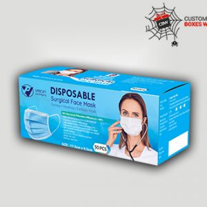 Custom Surgical Face Mask Boxes